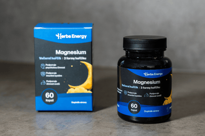 Magnesium VEČERNÍ HOŘČÍK (3 formy hořčíku)