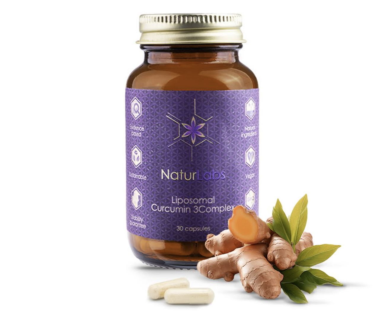 Kurkuma - extrakt z kořene (liposomální forma)