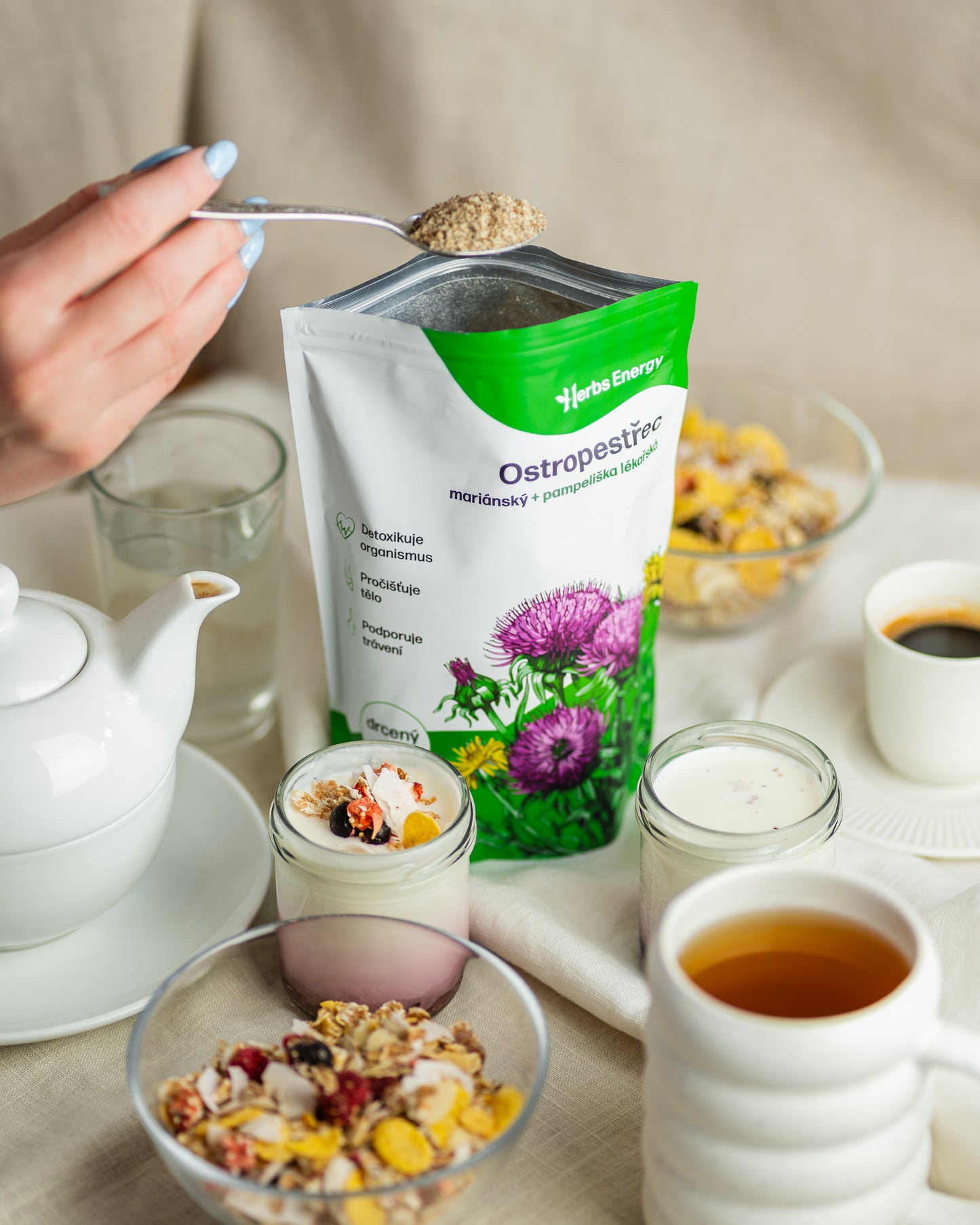 Ostropestřec mariánský (čerstvě drcený plod)